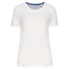 T-shirt de desporto de senhora de material reciclado com decote redondo-White-XS-RAG-Tailors-Fardas-e-Uniformes-Vestuario-Pro