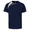 T-shirt de desporto manga curta-Sporty navy/White/Storm grey-XS-RAG-Tailors-Fardas-e-Uniformes-Vestuario-Pro