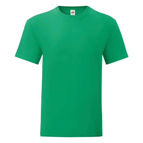 T-shirt de homem Iconic-T-Verde Kelly-M-RAG-Tailors-Fardas-e-Uniformes-Vestuario-Pro