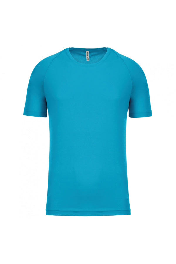T-shirt de manga curta de desporto-Light Turquoise-XS-RAG-Tailors-Fardas-e-Uniformes-Vestuario-Pro