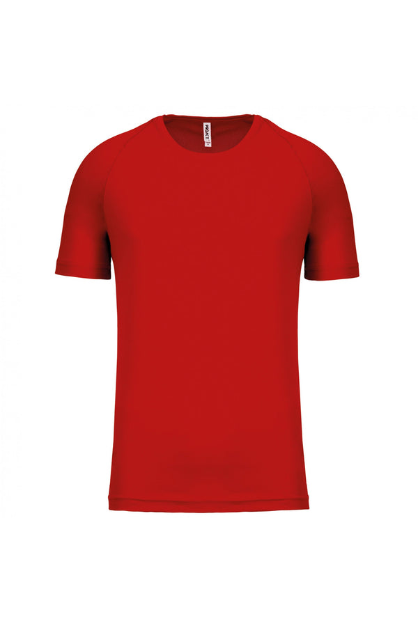 T-shirt de manga curta de desporto-Red-XS-RAG-Tailors-Fardas-e-Uniformes-Vestuario-Pro