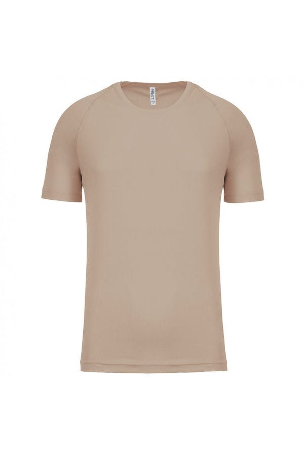 T-shirt de manga curta de desporto-Sand-XS-RAG-Tailors-Fardas-e-Uniformes-Vestuario-Pro