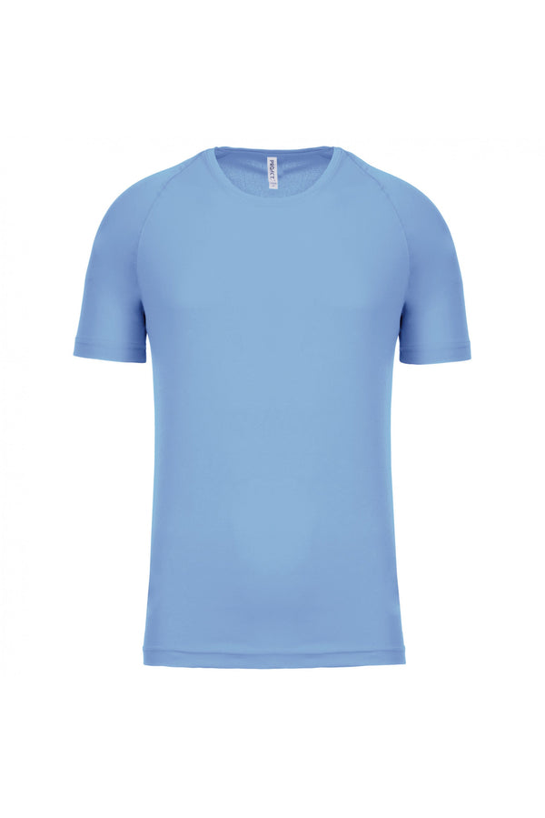 T-shirt de manga curta de desporto-Sky Blue-XS-RAG-Tailors-Fardas-e-Uniformes-Vestuario-Pro