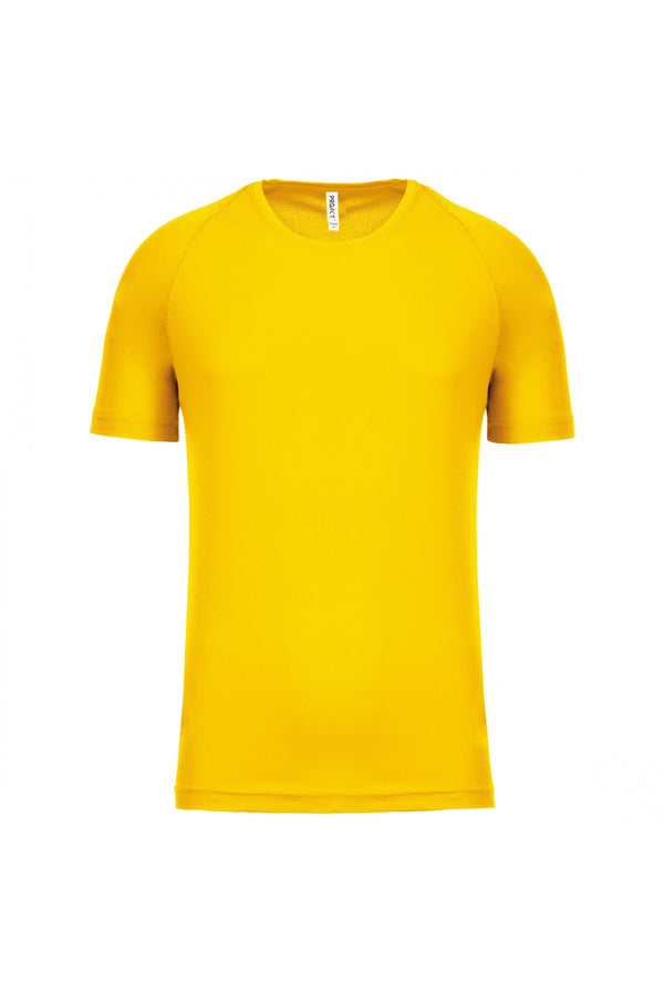 T-shirt de manga curta de desporto-True Yellow-XS-RAG-Tailors-Fardas-e-Uniformes-Vestuario-Pro