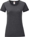 T-shirt de senhora Iconic-T-Dark Heather Grey-XS-RAG-Tailors-Fardas-e-Uniformes-Vestuario-Pro