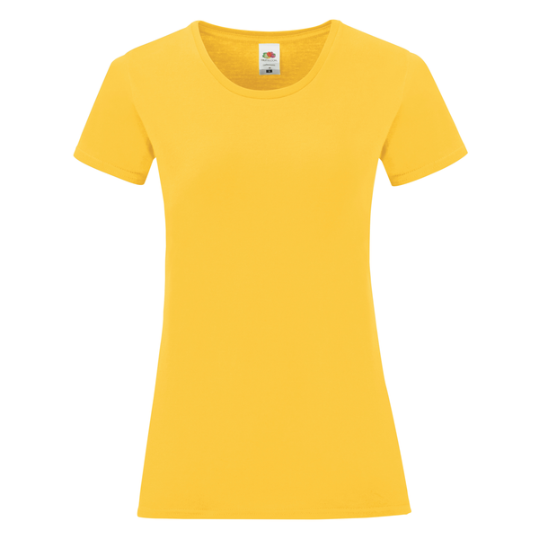 T-shirt de senhora Iconic-T-Girassol-XS-RAG-Tailors-Fardas-e-Uniformes-Vestuario-Pro