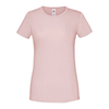 T-shirt de senhora Iconic-T-Rosa Pó-S-RAG-Tailors-Fardas-e-Uniformes-Vestuario-Pro