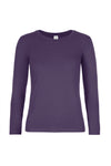 T-shirt de senhora de manga comprida E190-Urban Roxo-XS-RAG-Tailors-Fardas-e-Uniformes-Vestuario-Pro