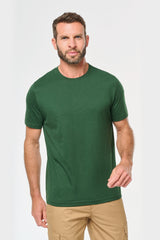 Camiseta de hombre eco-responsable con cuello redondo WORKER