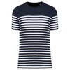 Marine / Rayures Blanches