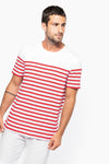 T-shirt estilo marinheiro Bio com decote redondo para homem-RAG-Tailors-Fardas-e-Uniformes-Vestuario-Pro