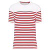 Rayures blanches/rouges