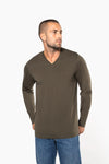 T-shirt manga comprida e decote V-RAG-Tailors-Fardas-e-Uniformes-Vestuario-Pro