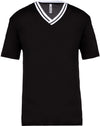 T-shirt manga curta University-Preto / Branco-XS-RAG-Tailors-Fardas-e-Uniformes-Vestuario-Pro