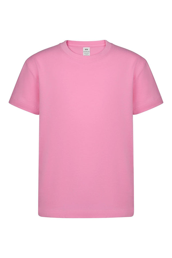 T-shirt manga curta criança PALM 190g-Candy Pink - 422-1/2-RAG-Tailors-Fardas-e-Uniformes-Vestuario-Pro