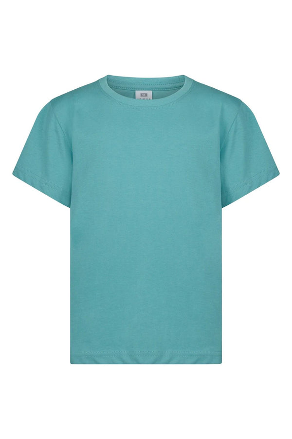 T-shirt manga curta criança PALM 190g-Rich Turquoise - 515-1/2-RAG-Tailors-Fardas-e-Uniformes-Vestuario-Pro