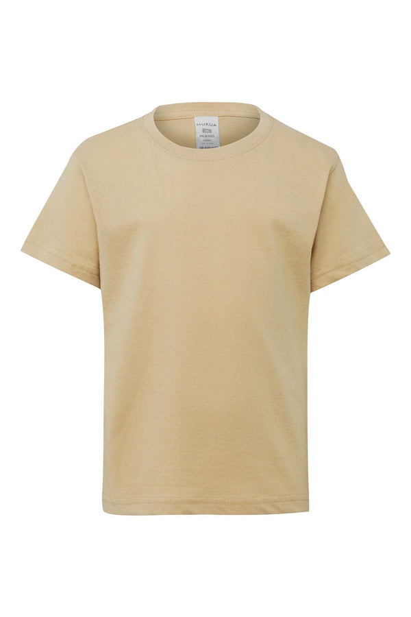 T-shirt manga curta criança PALM 190g-Sand - 103-7/8-RAG-Tailors-Fardas-e-Uniformes-Vestuario-Pro