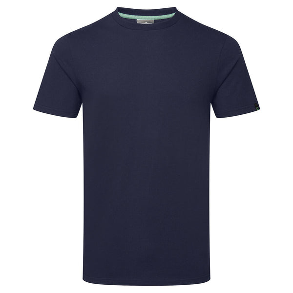 T-shirt reciclável de algodão orgânico-Marinho-S-RAG-Tailors-Fardas-e-Uniformes-Vestuario-Pro