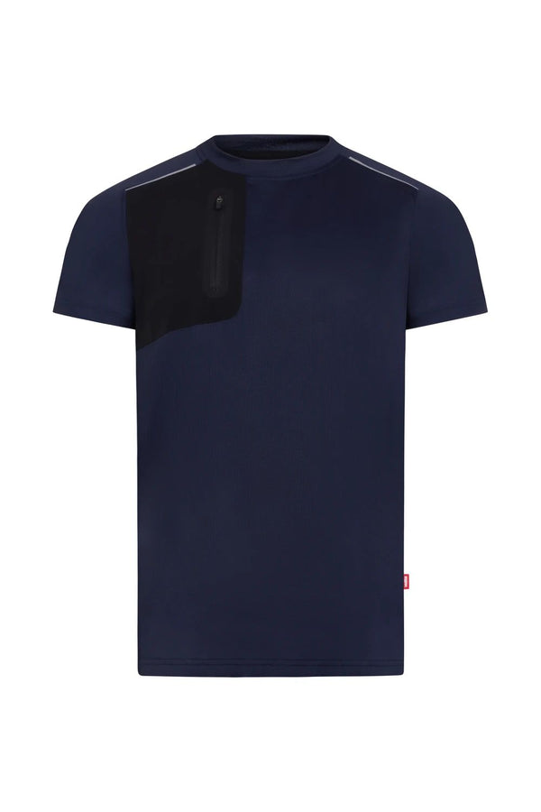 T-shirt técnica GRS V.Dynamix-Azul Navy/preto - 61/00-S-RAG-Tailors-Fardas-e-Uniformes-Vestuario-Pro