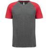 Grey Heather / Sporty Red Heather