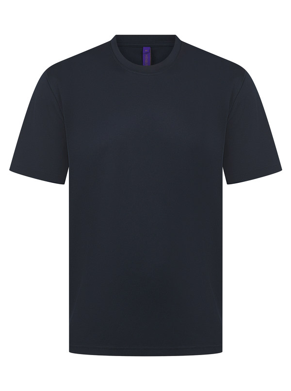 T-shirt unissexo Coolplus®-Azul Marinho-XS-RAG-Tailors-Fardas-e-Uniformes-Vestuario-Pro