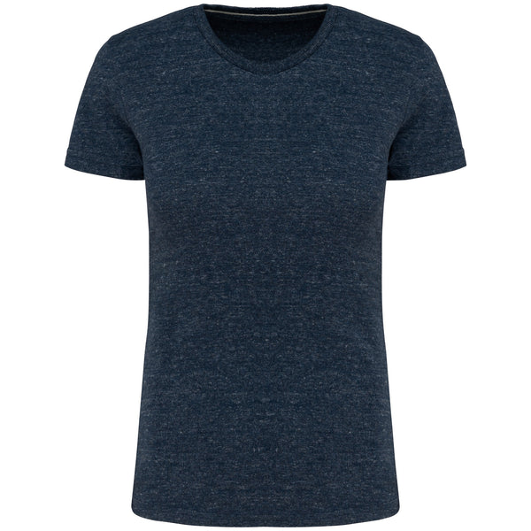 T-shirt vintage de senhora de manga curta-Night Blue Heather-XS-RAG-Tailors-Fardas-e-Uniformes-Vestuario-Pro