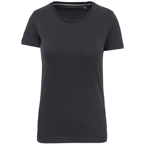 T-shirt vintage de senhora de manga curta-Vintage Charcoal-XS-RAG-Tailors-Fardas-e-Uniformes-Vestuario-Pro