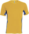 TIGER - T-SHIRT BICOLOR MANGA CURTA-Amarelo / Royal Azul-S-RAG-Tailors-Fardas-e-Uniformes-Vestuario-Pro