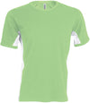 TIGER - T-SHIRT BICOLOR MANGA CURTA-Lime / Branco-S-RAG-Tailors-Fardas-e-Uniformes-Vestuario-Pro