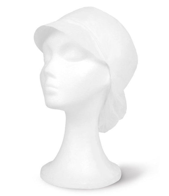TOUCA DESCARTÁVEL - 1 pack (100ud)-Branco-Único-RAG-Tailors-Fardas-e-Uniformes-Vestuario-Pro