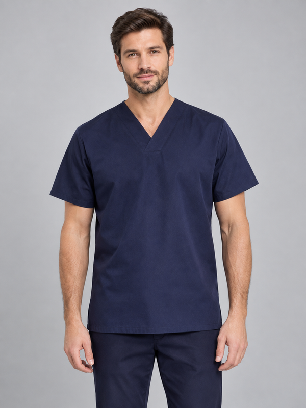 TÚNICA DE MANGA CURTA INDÚSTRIA ALIMENTAR-Azul Marinho-XS-RAG-Tailors-Fardas-e-Uniformes-Vestuario-Pro