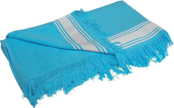 Toalha Tunisina-Turquoise / Branco-Único-RAG-Tailors-Fardas-e-Uniformes-Vestuario-Pro