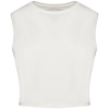 Top Curto Sem Mangas de Senhora em Algodão Biológico-Marfim Lavado-XS-RAG-Tailors-Fardas-e-Uniformes-Vestuario-Pro