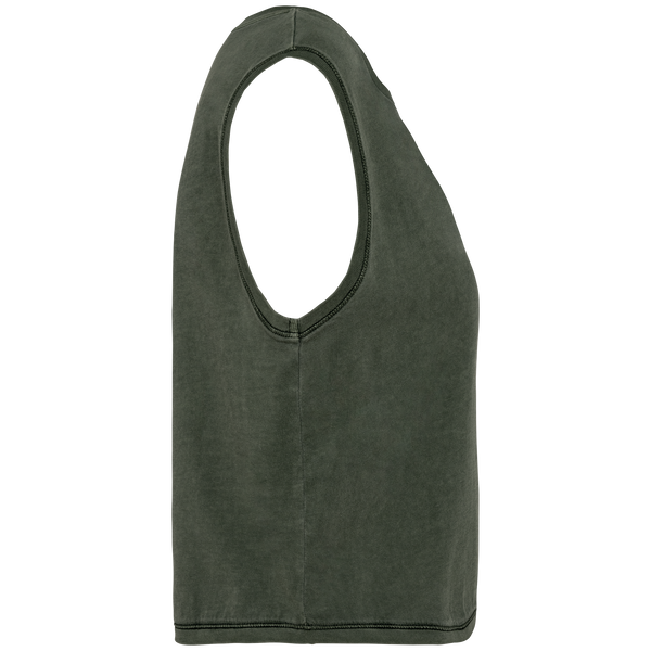 Top Curto Sem Mangas de Senhora em Algodão Biológico-RAG-Tailors-Fardas-e-Uniformes-Vestuario-Pro