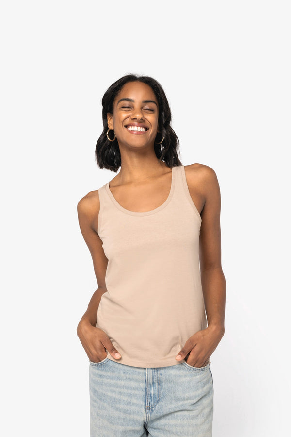 Top de Alças Senhora em Algodão Biológico-RAG-Tailors-Fardas-e-Uniformes-Vestuario-Pro