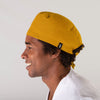 Touca Cirúrgica c/tiras em Microfibra-Amarelo 128-Único-RAG-Tailors-Fardas-e-Uniformes-Vestuario-Pro