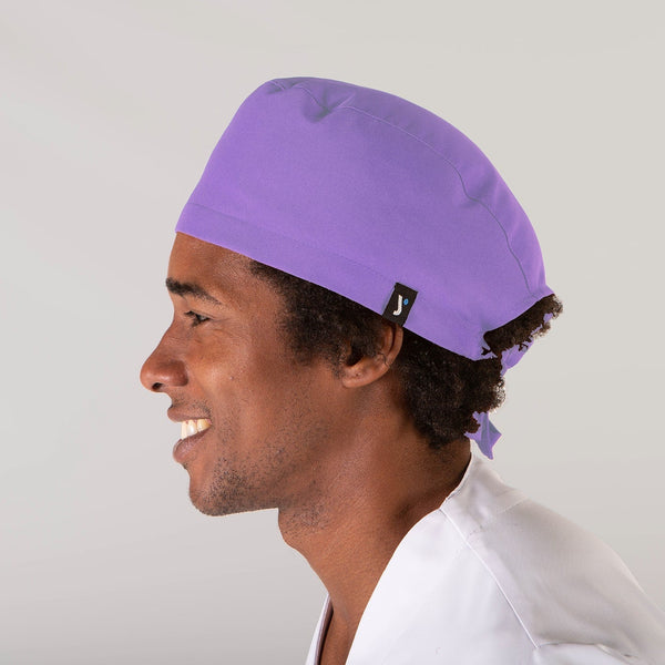 Touca Cirúrgica c/tiras em Microfibra-Lilas 123-Único-RAG-Tailors-Fardas-e-Uniformes-Vestuario-Pro