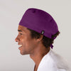 Touca Cirúrgica c/tiras em Microfibra-Morado-Único-RAG-Tailors-Fardas-e-Uniformes-Vestuario-Pro