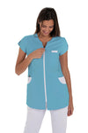 Túnica Alabama feminina m\curta-Azul Celeste-XS / (SP)-RAG-Tailors-Fardas-e-Uniformes-Vestuario-Pro