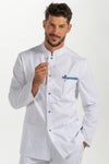 Túnica Almeria m\comprida-Azul-XS / (SP)-RAG-Tailors-Fardas-e-Uniformes-Vestuario-Pro