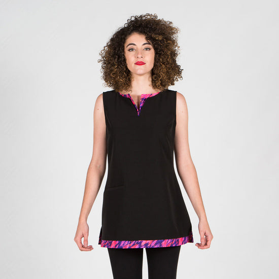 Túnica Aselia-Preto - 001-XS-RAG-Tailors-Fardas-e-Uniformes-Vestuario-Pro