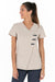 Túnica Azaleia m\curta-Beje- Azul Marinho-XS / (SP)-RAG-Tailors-Fardas-e-Uniformes-Vestuario-Pro