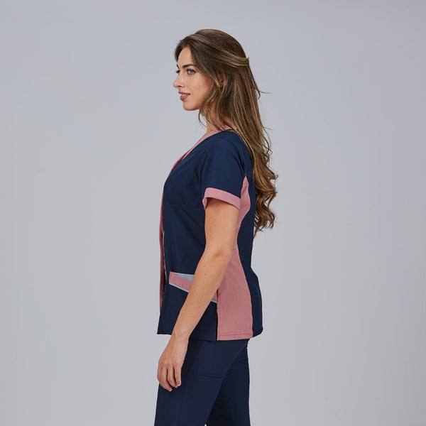 Túnica CASSANDRA com Botão Oculto-RAG-Tailors-Fardas-e-Uniformes-Vestuario-Pro