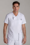 Túnica Cádiz Masculina m\curta-Branco-XS / (SP)-RAG-Tailors-Fardas-e-Uniformes-Vestuario-Pro