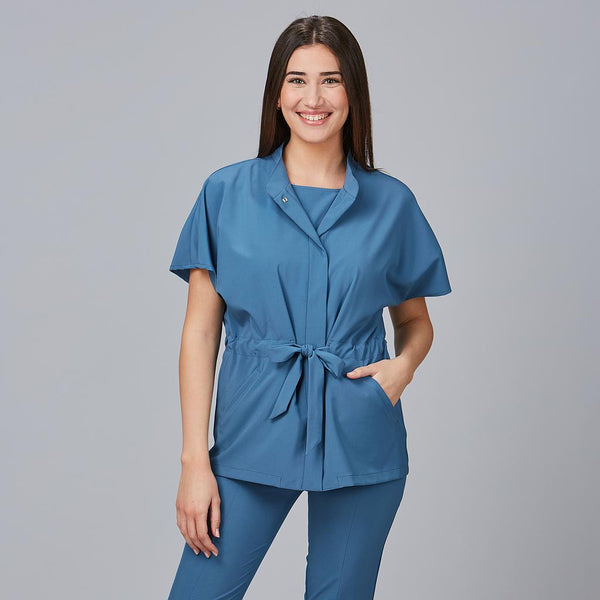 Tunica-Casaco Feminina Sesimbra-Azul Marinho - 104-XS-RAG-Tailors-Fardas-e-Uniformes-Vestuario-Pro