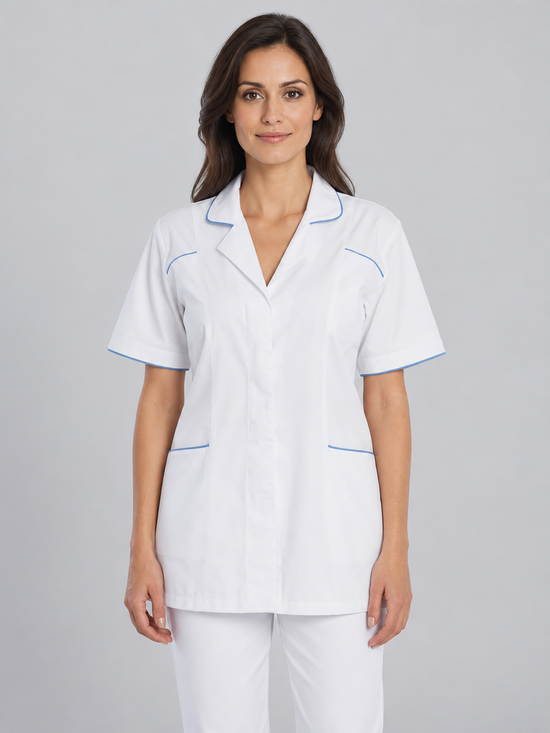 Túnica Casaco Senhora-Branco-XS-RAG-Tailors-Fardas-e-Uniformes-Vestuario-Pro