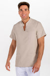 Túnica Córdoba m\curta-Bege-XS / (SP)-RAG-Tailors-Fardas-e-Uniformes-Vestuario-Pro