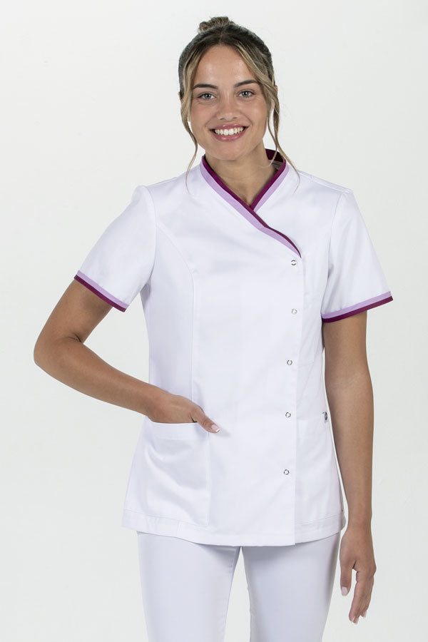 Túnica Feminina Kiev-Violeta-XS / (SP)-RAG-Tailors-Fardas-e-Uniformes-Vestuario-Pro