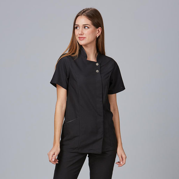 Túnica Feminina Maiorca-Preto - 001-XS-RAG-Tailors-Fardas-e-Uniformes-Vestuario-Pro