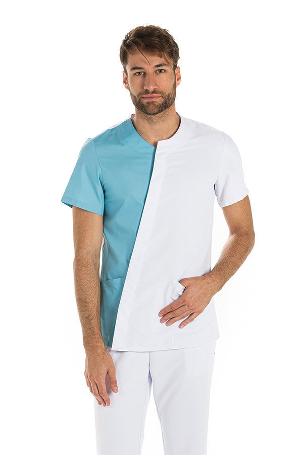 Túnica Girona masculina m. curta-Azul-XS / (SP)-RAG-Tailors-Fardas-e-Uniformes-Vestuario-Pro